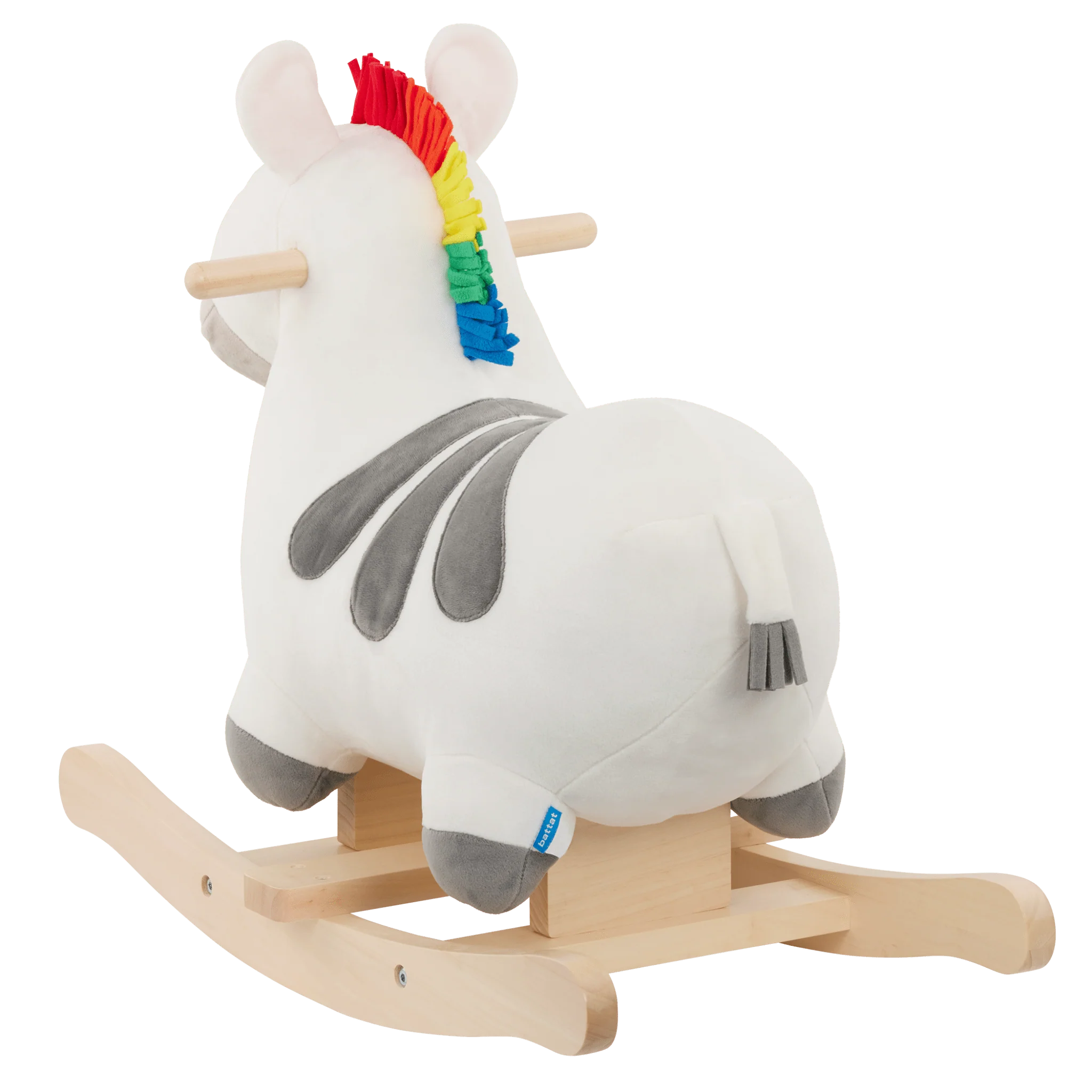 Battat - Zebra with Rainbow Mane Rocker