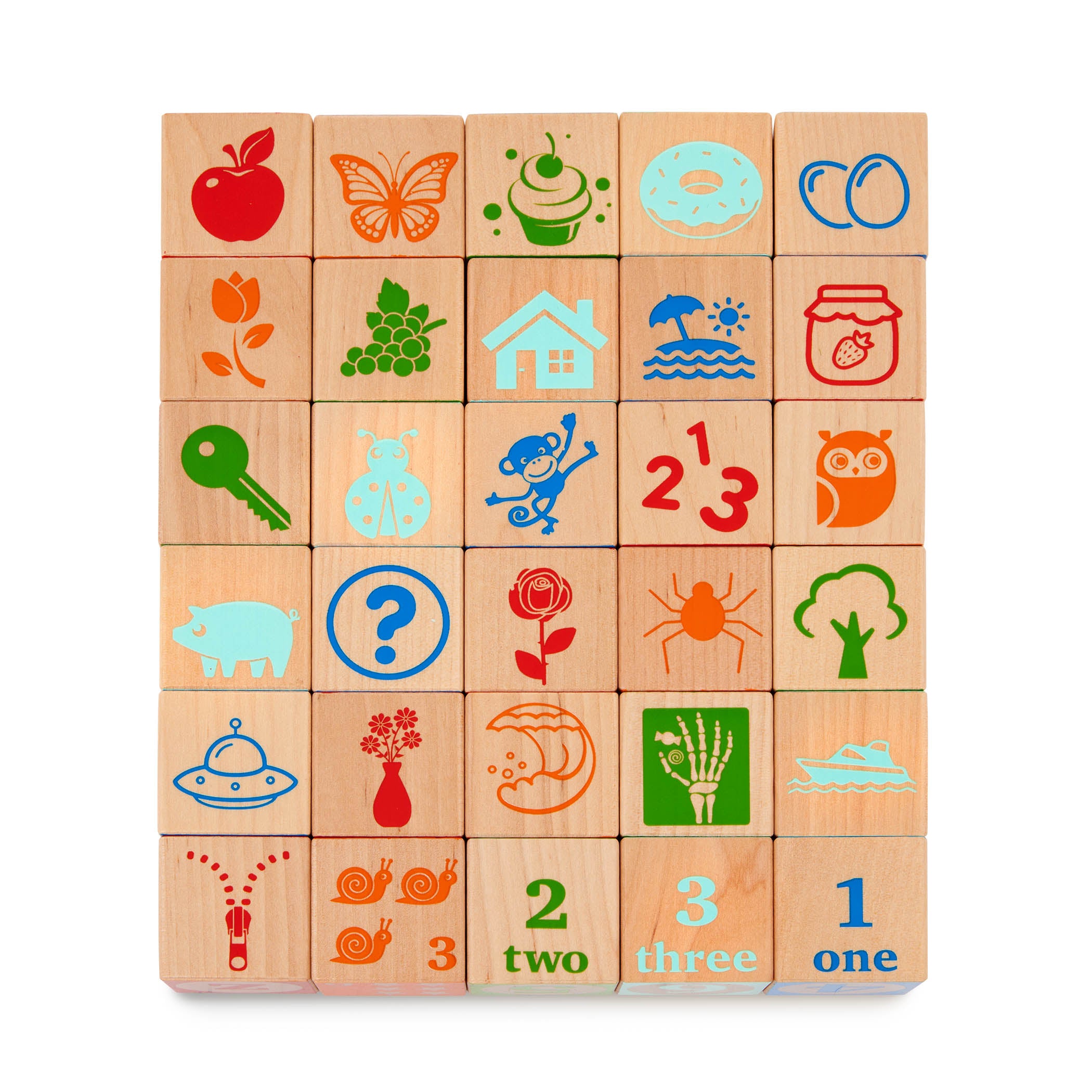 Battat - Puzzle ABC Block Wagon