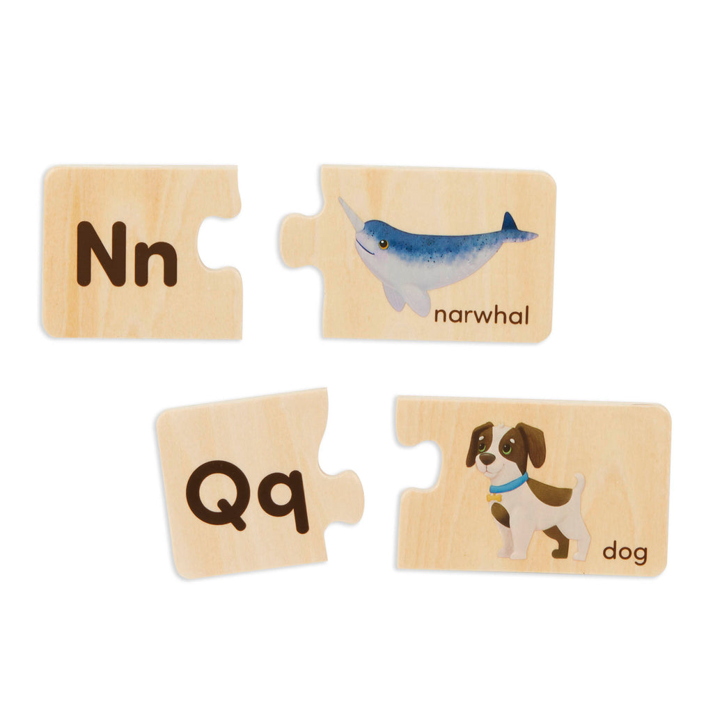 Battat - Puzzle One Match ABC Puzzle Box