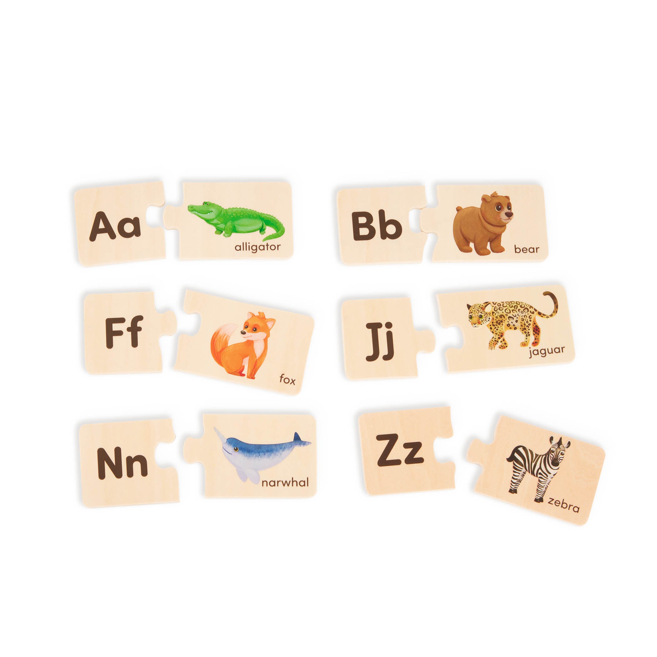 Battat - Puzzle One Match ABC Puzzle Box