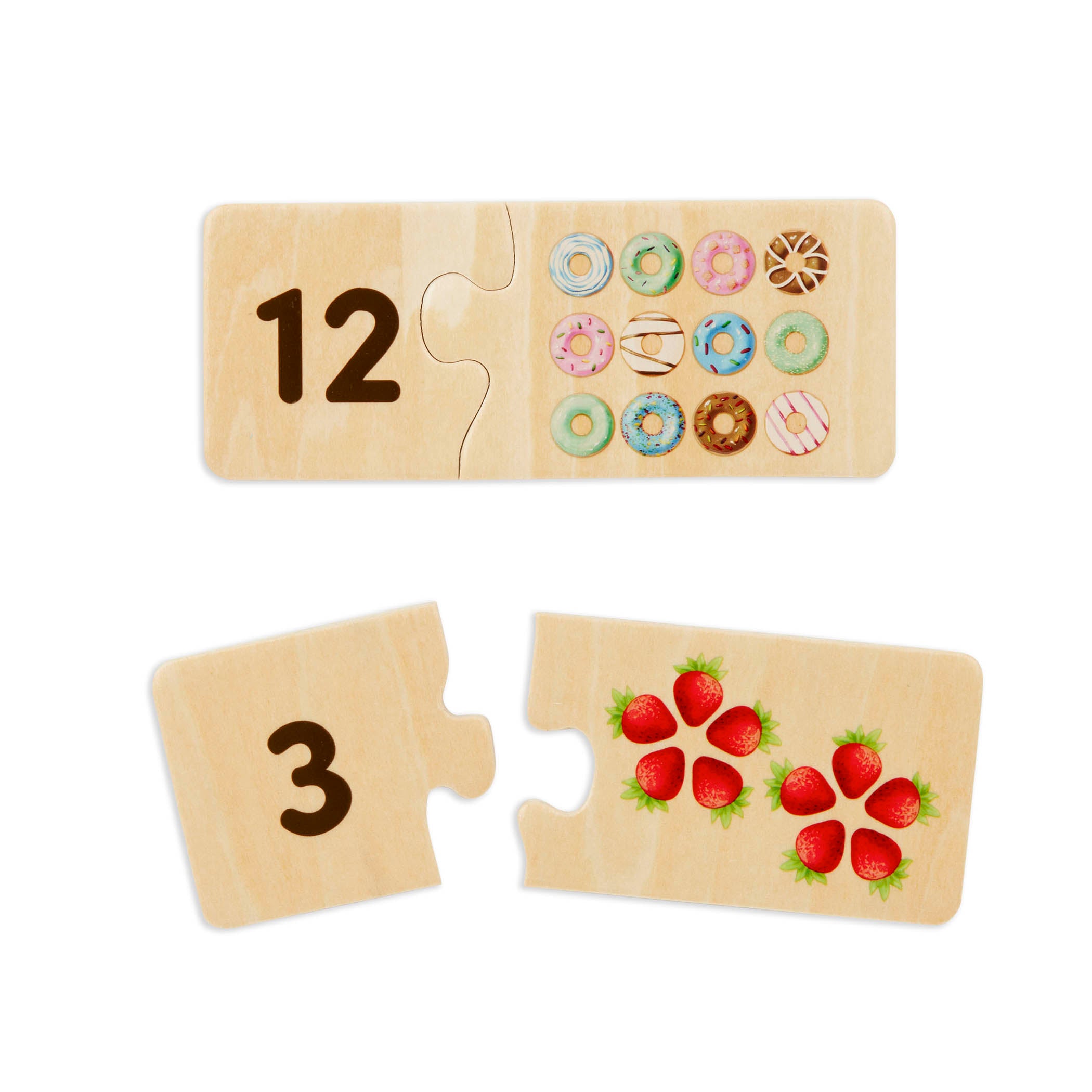 Battat - Puzzle One Match 123'S Puzzle Box