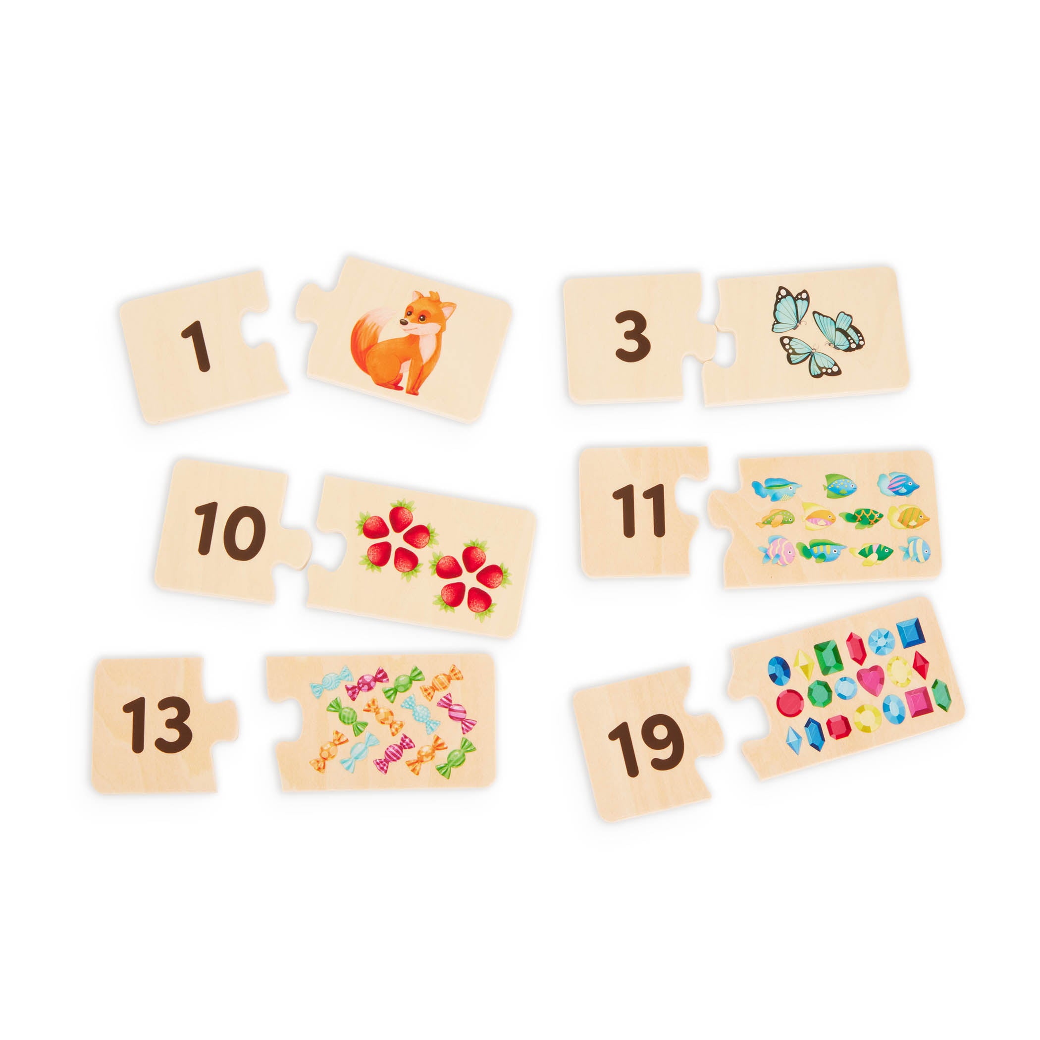Battat - Puzzle One Match 123'S Puzzle Box