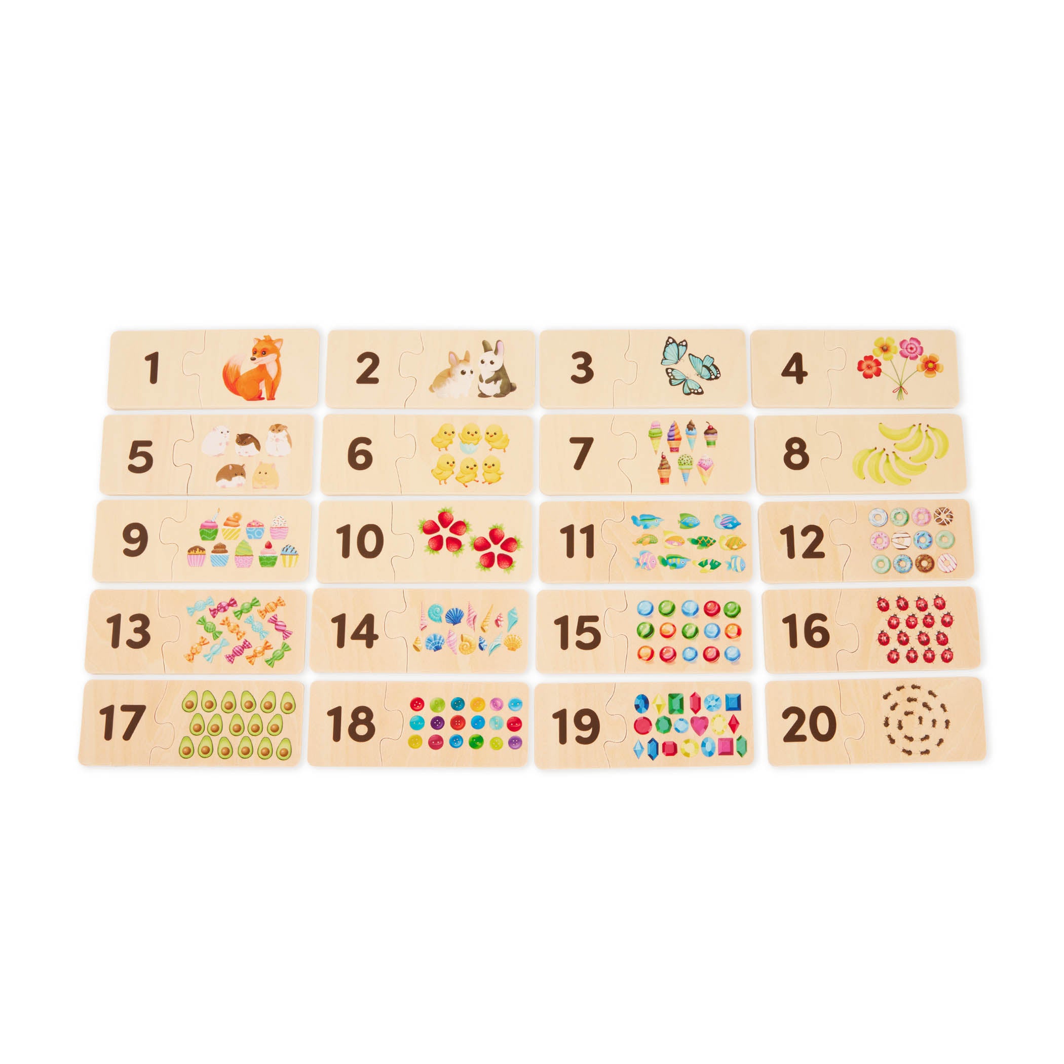 Battat - Puzzle One Match 123'S Puzzle Box