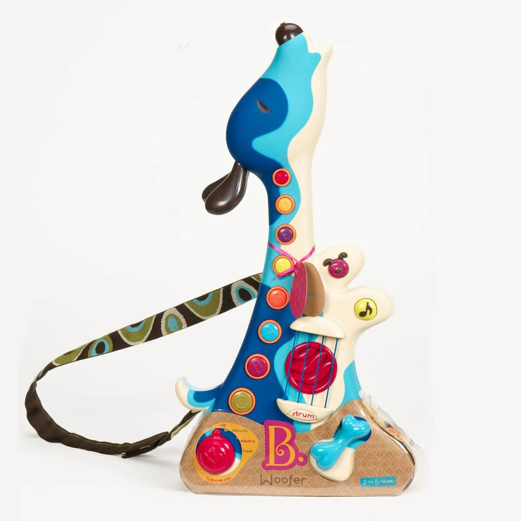Dog guitar.