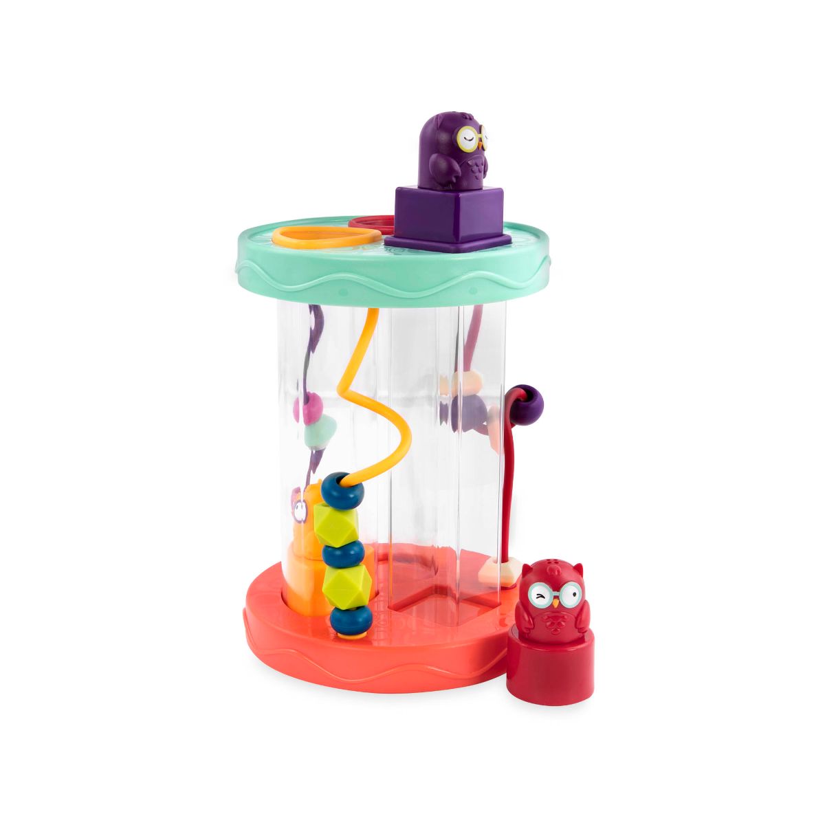 Owl-themed shape sorter