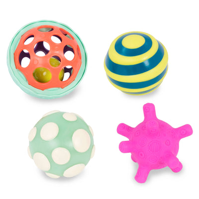 Sensory baby balls.