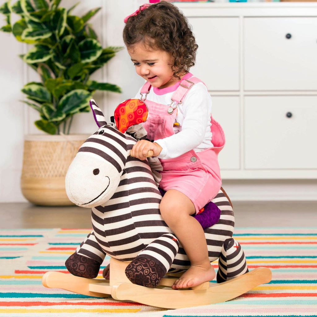 Rocking zebra.