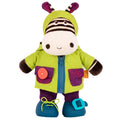 Plush zebra.