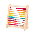 Wooden abacus.