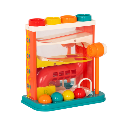 Pound-a-ball toy.