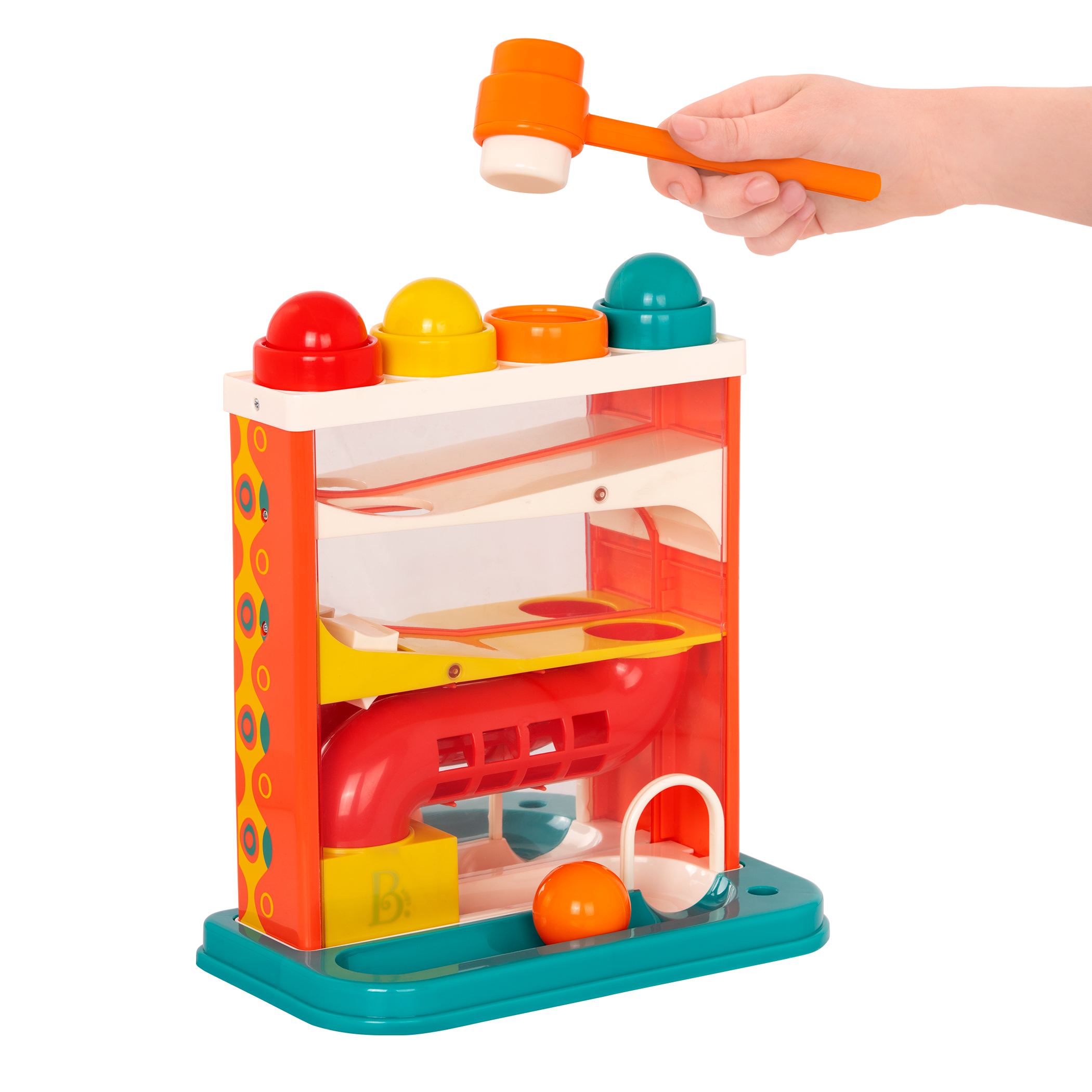 Pound-a-ball toy.