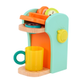 Toy coffee maker set.