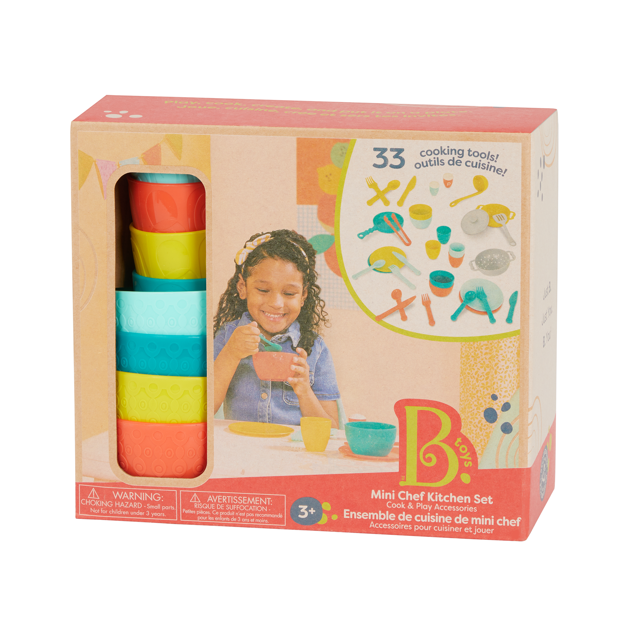 B. toys – Mini Chef Kitchen Set
