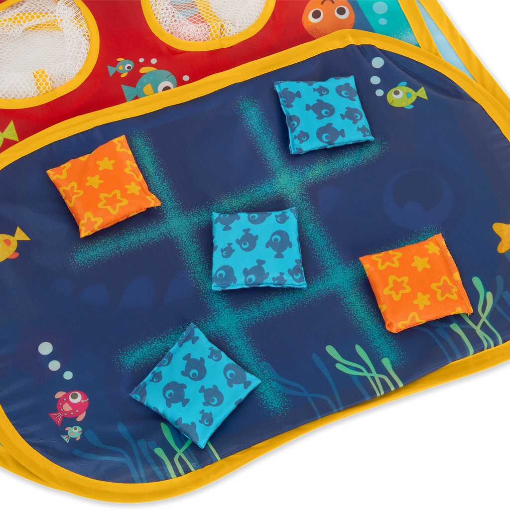 Bean bag toss game.