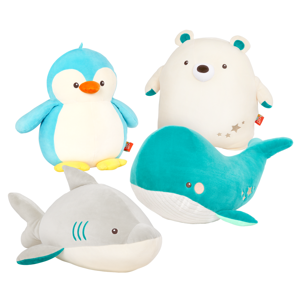 Plush whale