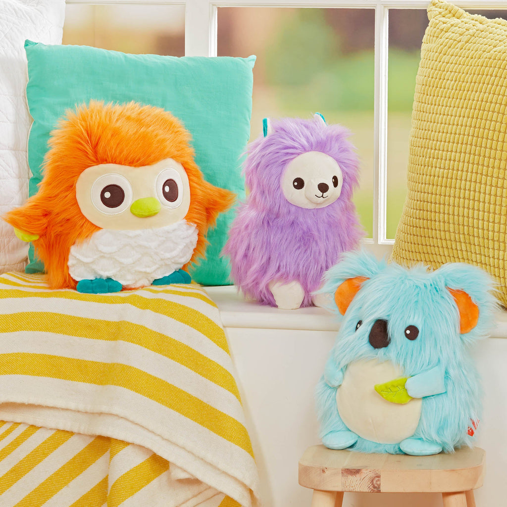 B. toys – Fluffy Funkies; Lola Llama