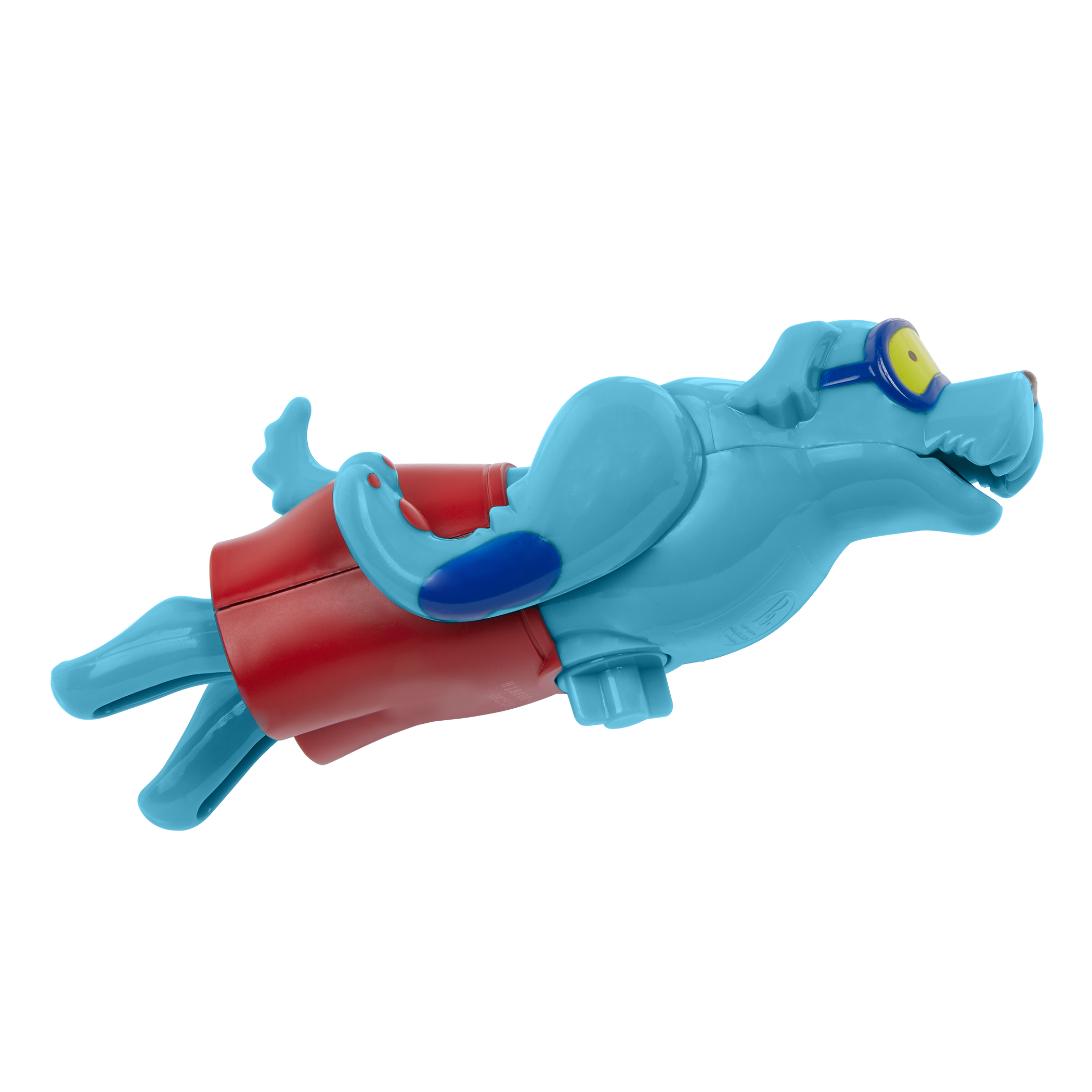 Wind-up dog toy.