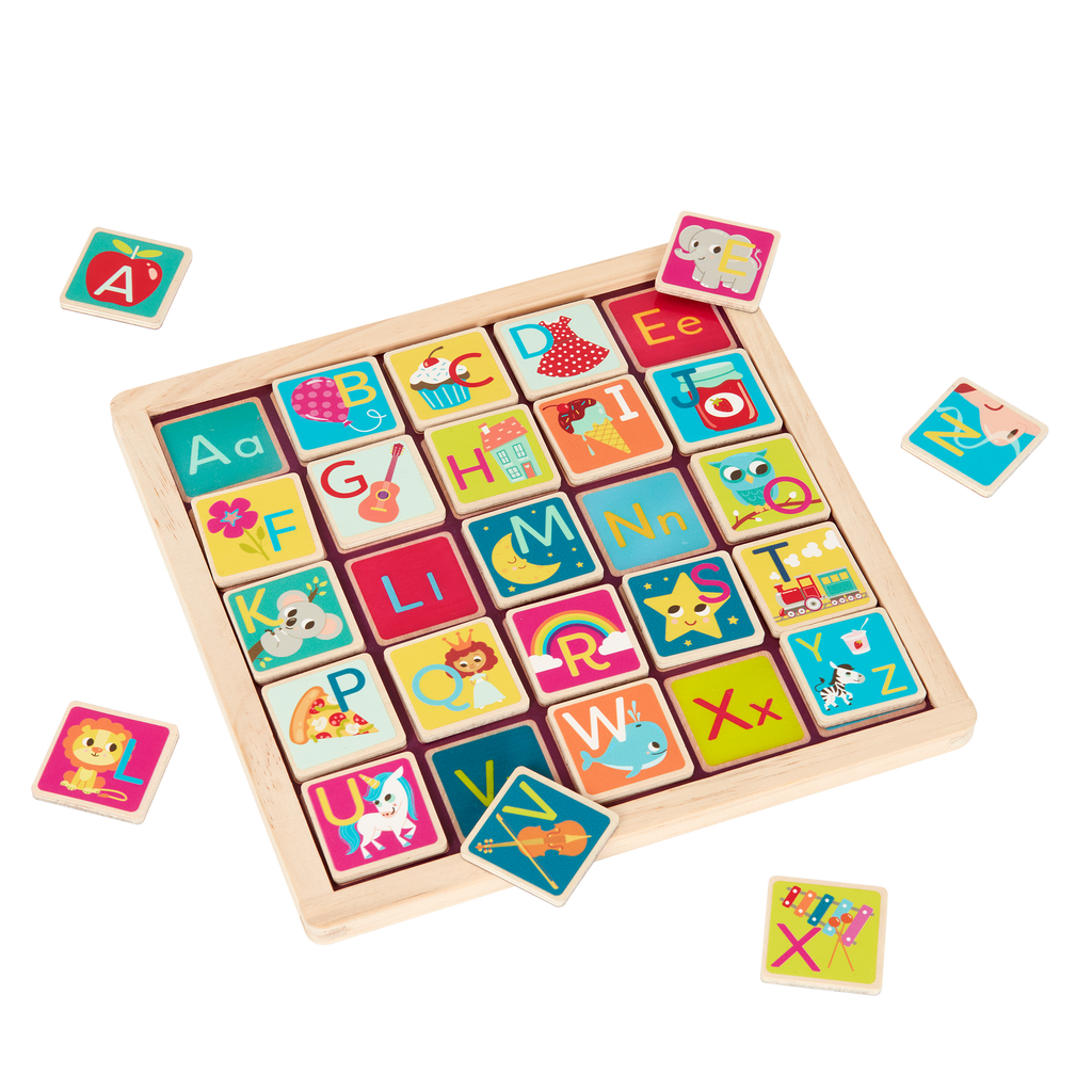 Two wooden puzzles.