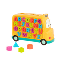 Educational school bus toy.