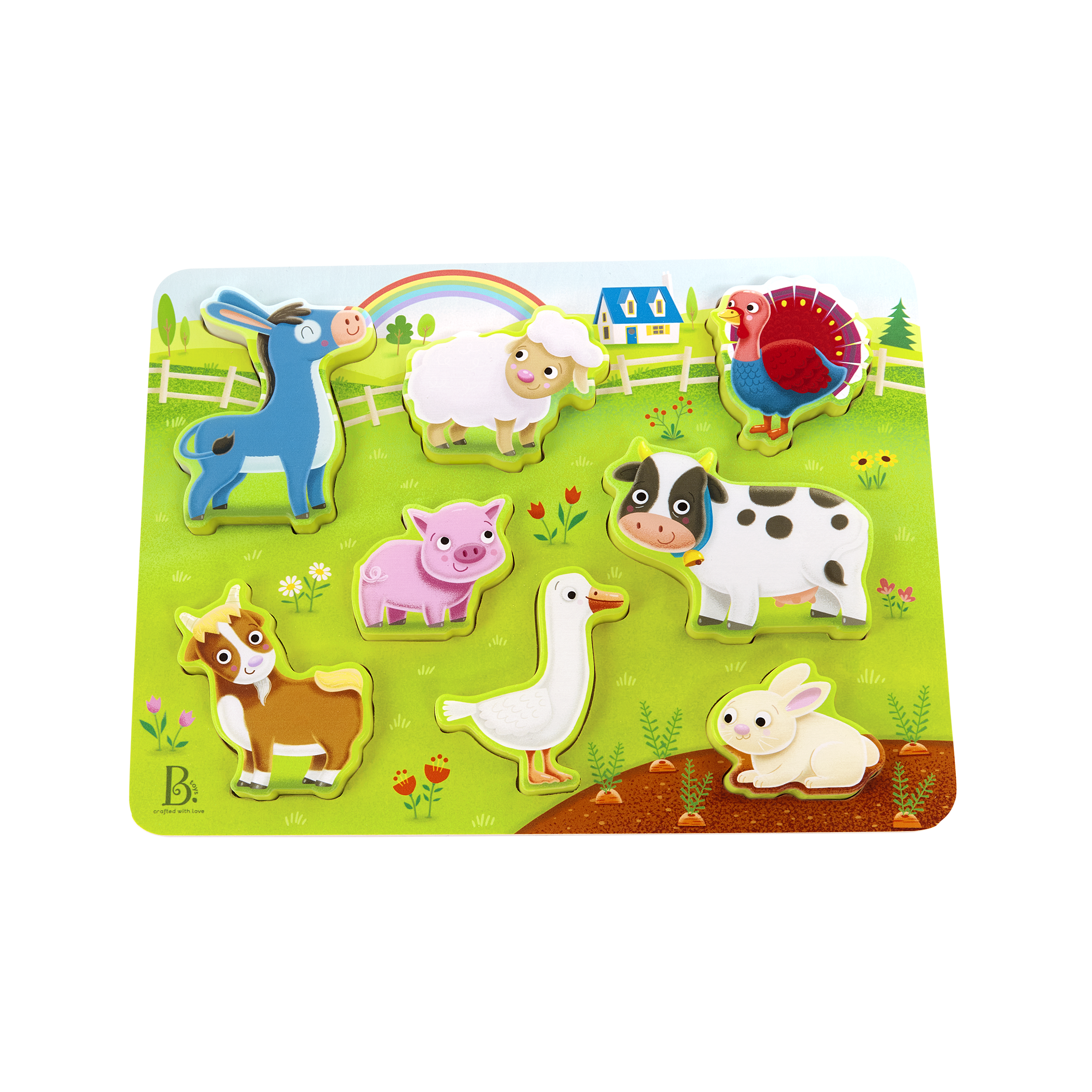 Chunky farm animal puzzle.