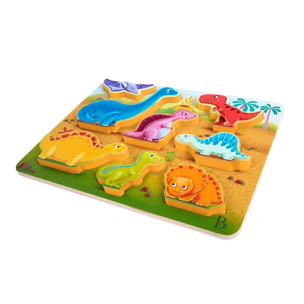 Chunky dinosaur puzzle.