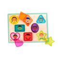 Chunky shapes and emotions puzzle.