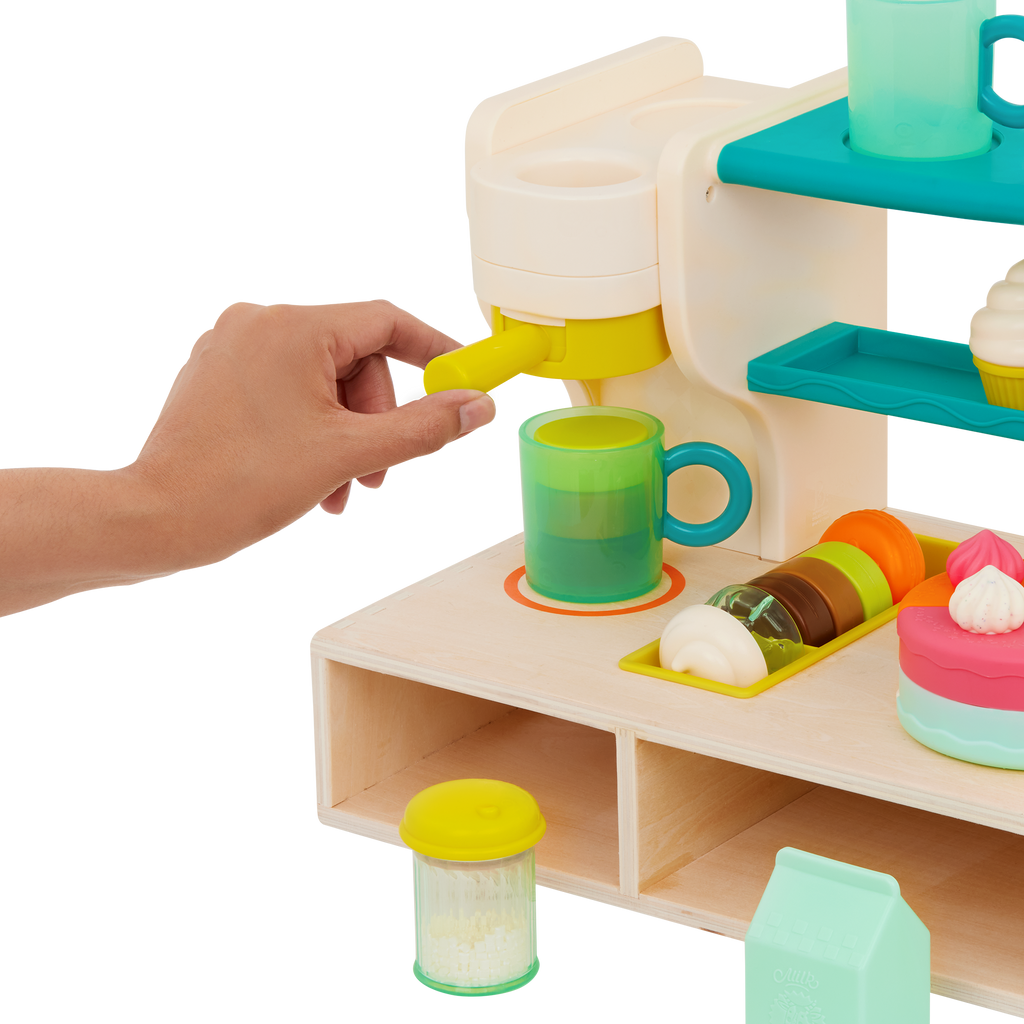 Coffee shop play set.