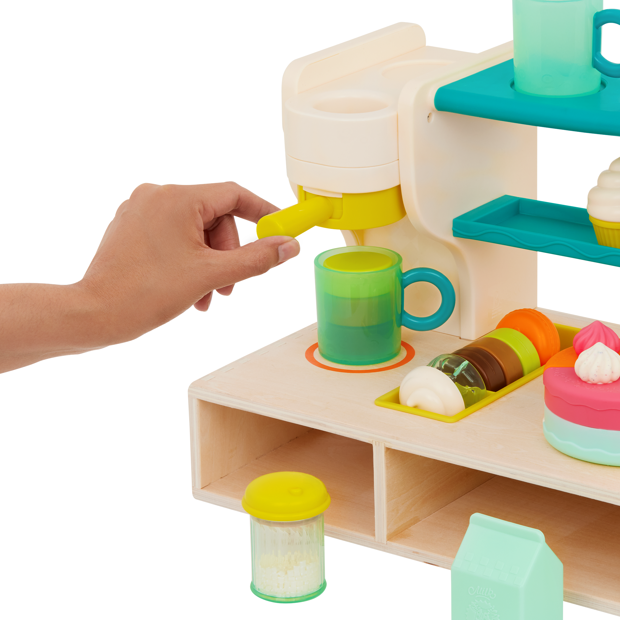 Coffee shop play set.
