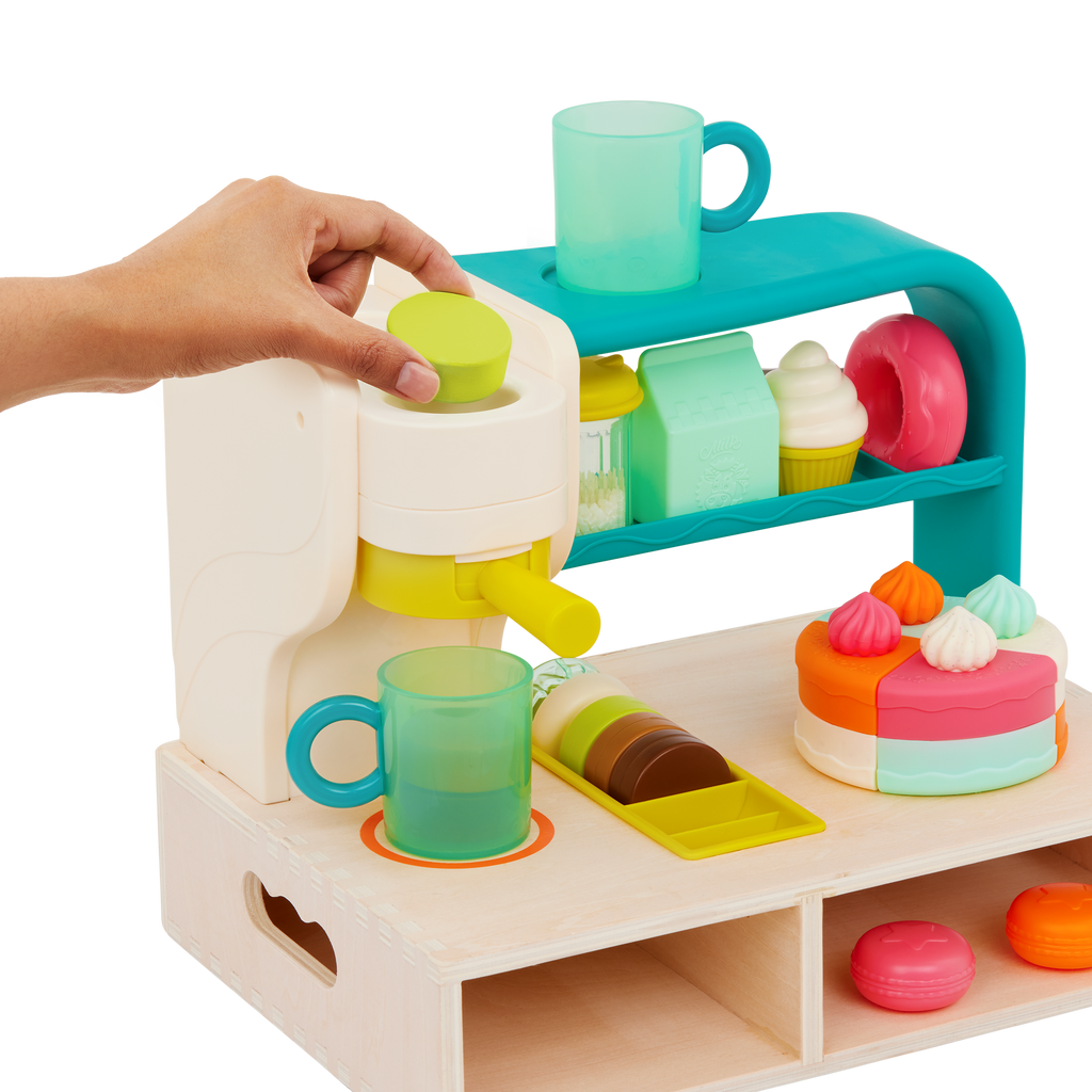 Coffee shop play set.