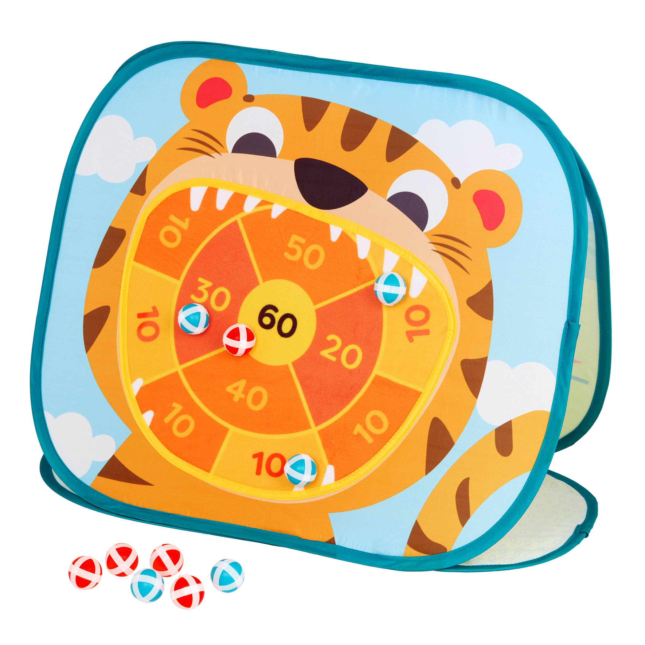 Dartboard game set for kids.