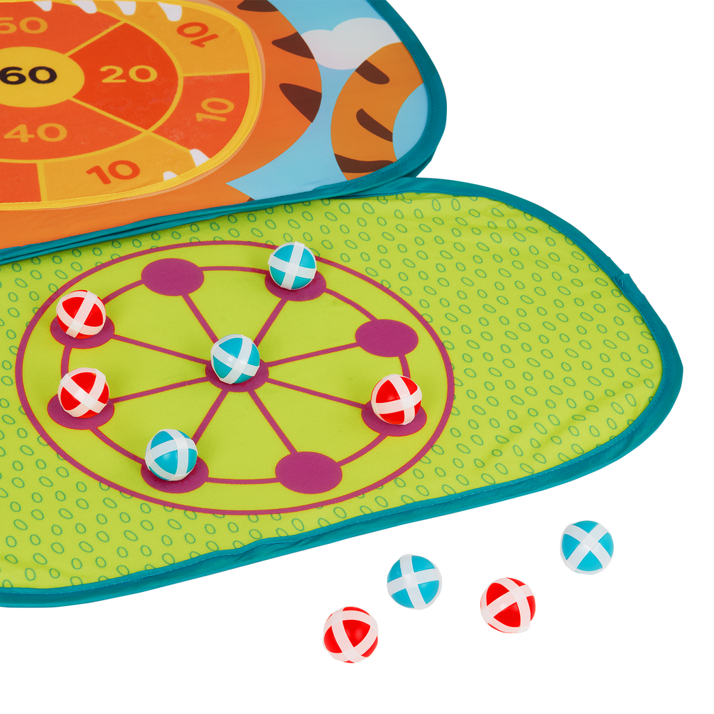 Dartboard game set for kids.