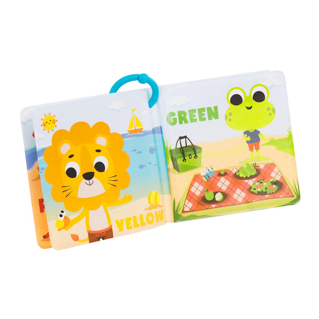 Waterproof bath book for babies numbers colors