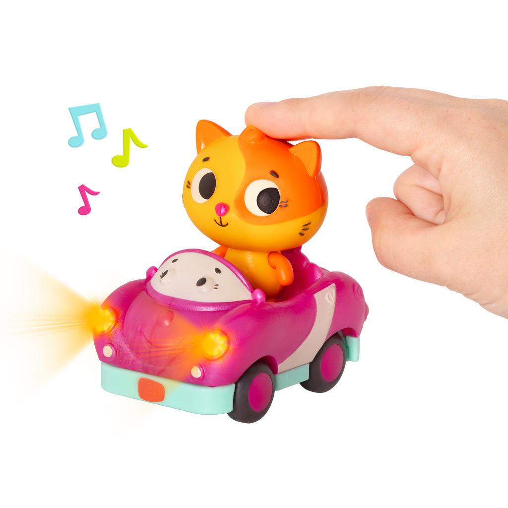 Set of mini vehicles for toddlers