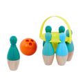 B. toys – B. sports Wooden Bowling Set