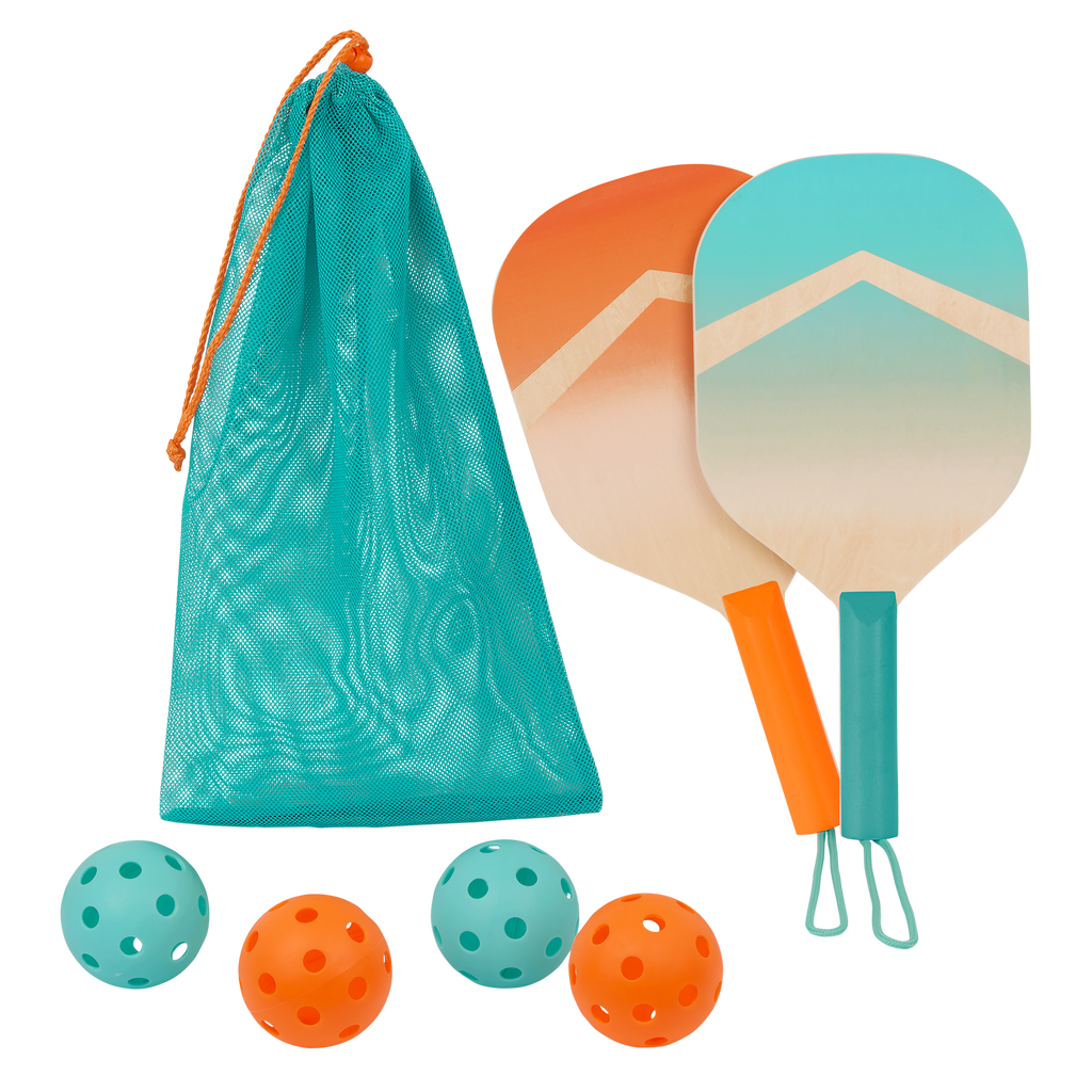 Kids pickleball set 2 paddles storage bag