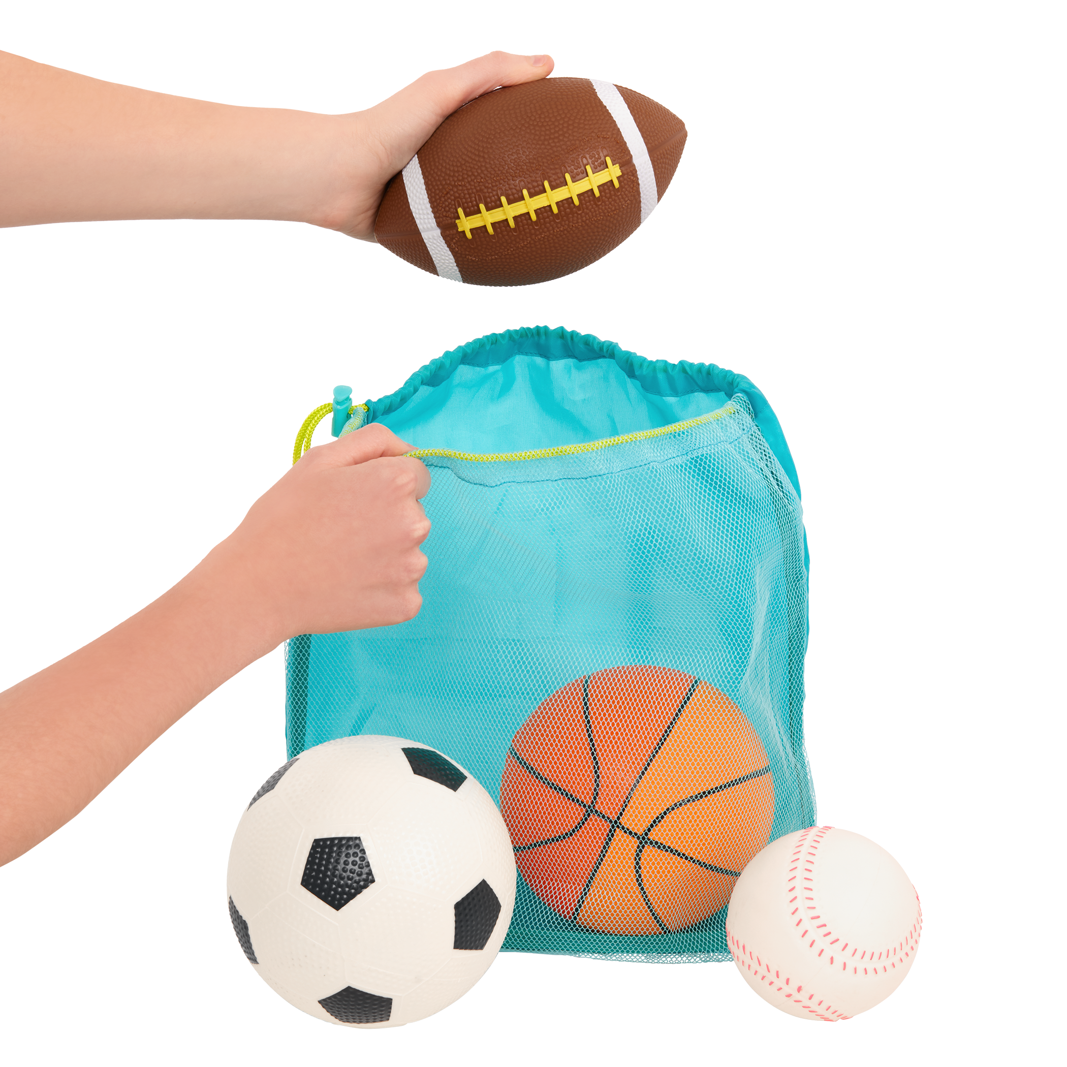 Mini soft ball football soccer basketball for kids