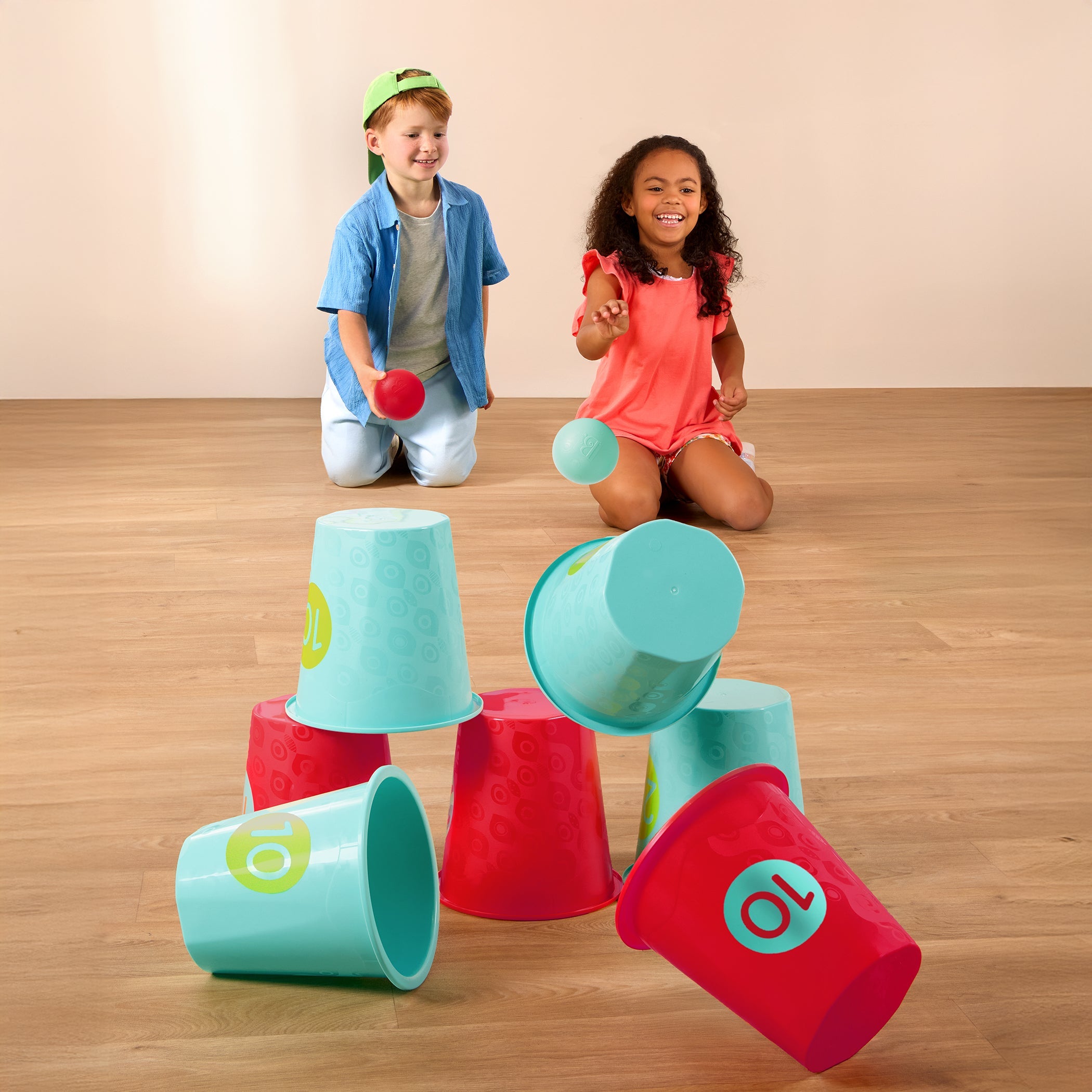 B. toys - Toss & Topple Buckets™