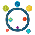 Solar system balance beams for kids