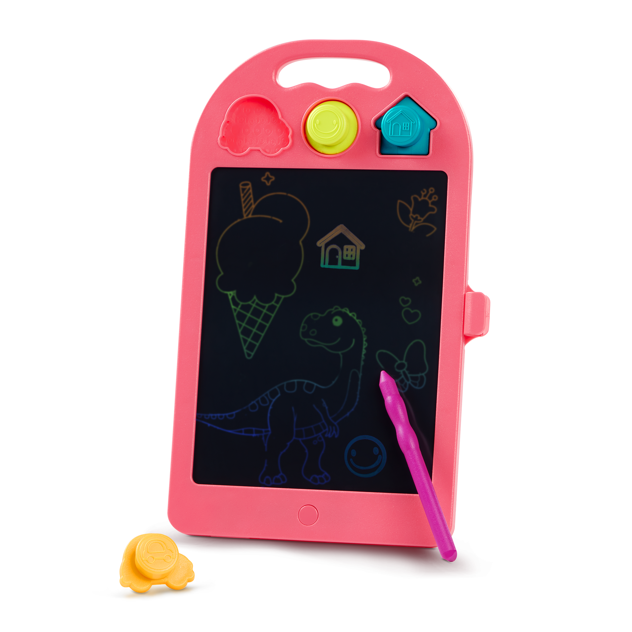 B. toys - Rainbow Doodle Pink
