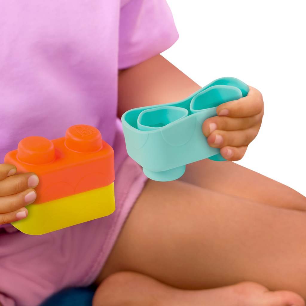 Sensory building blocks for babies