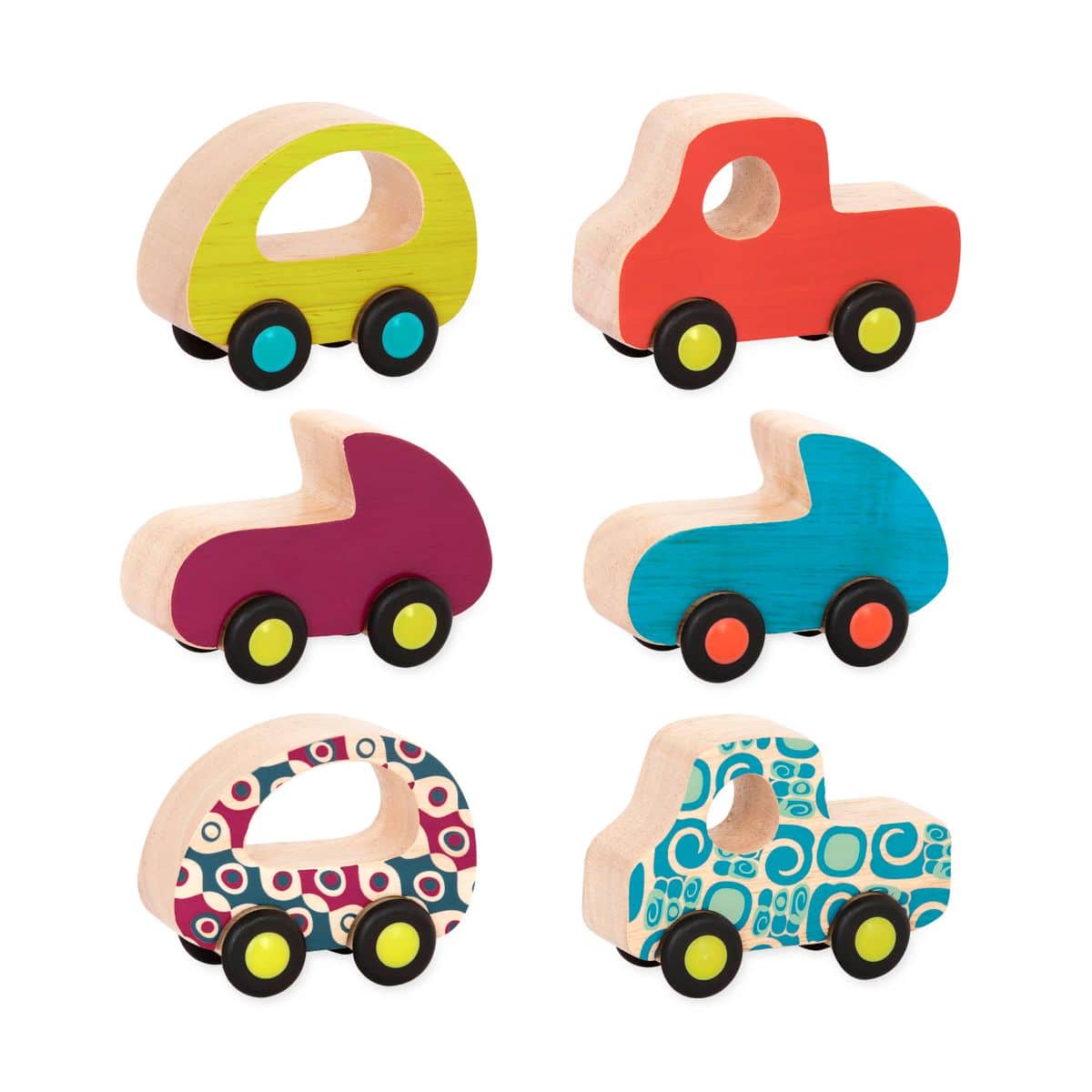 Wooden Toy Cars