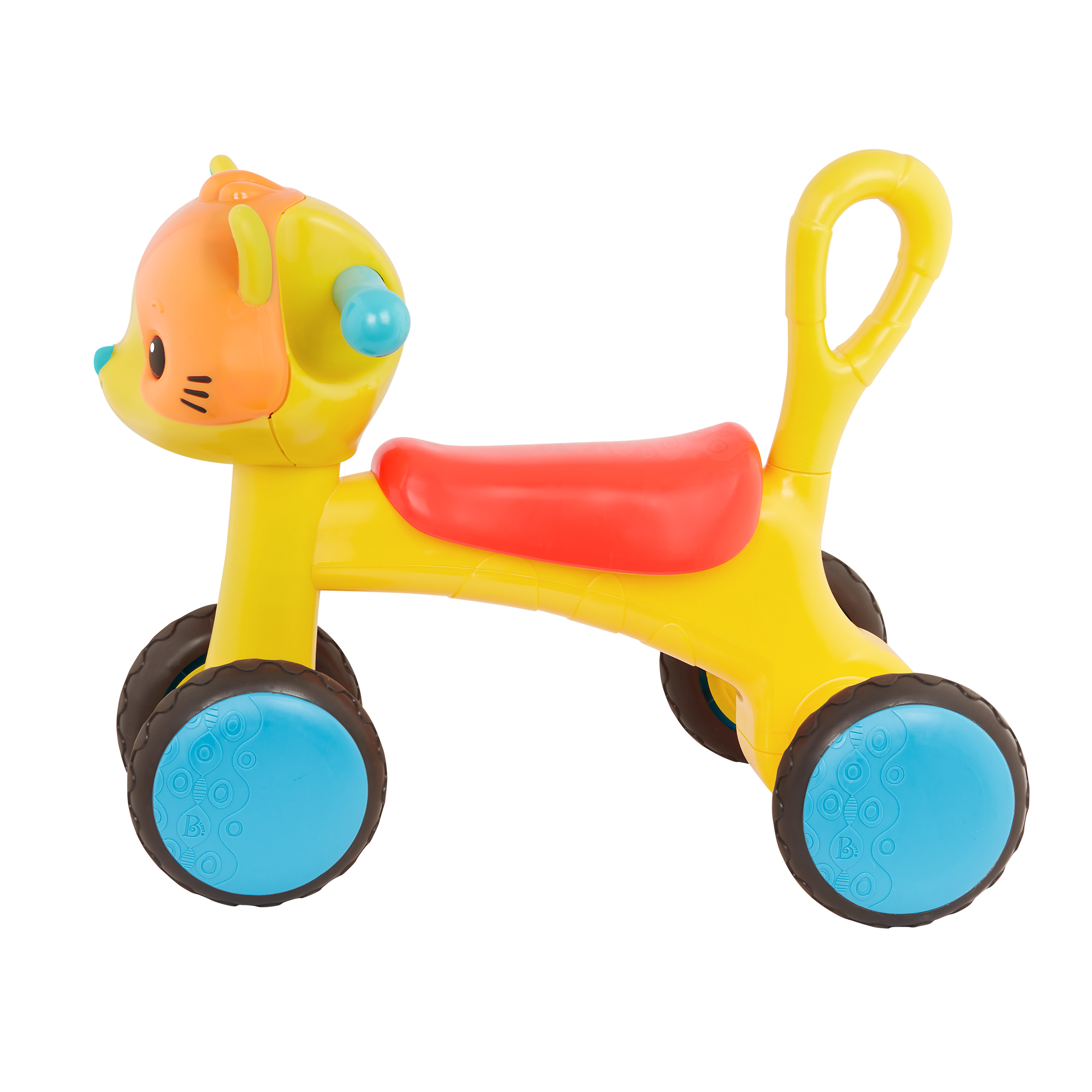 Cat ride-on.