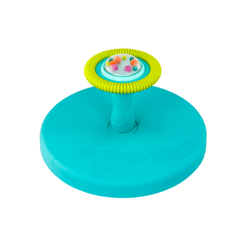 Twirly time spinning seat toy for toddlers