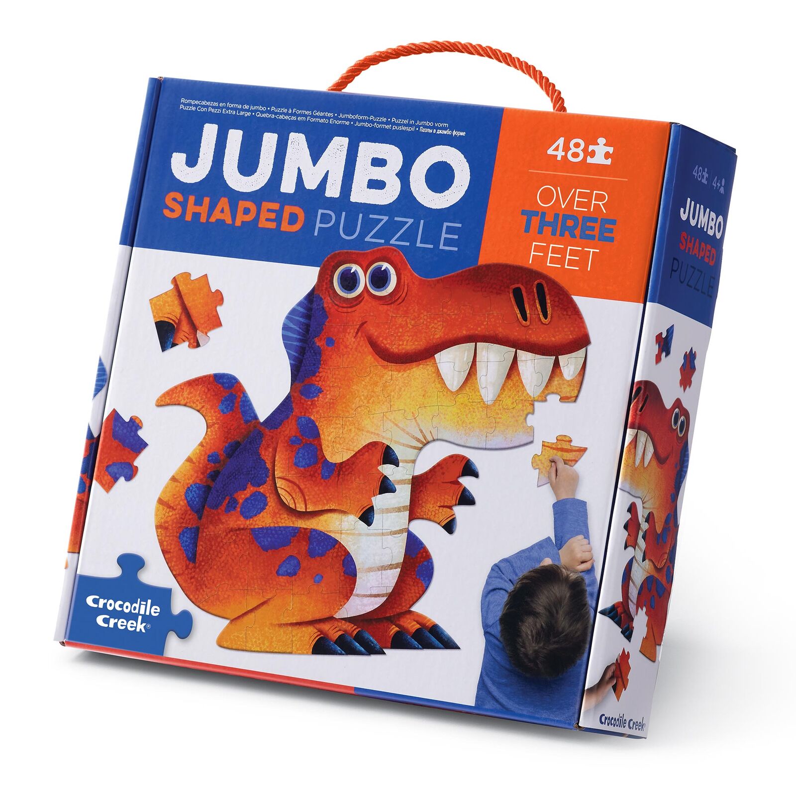 Crocodile Creek - Jumbo Puzzle 48pc Dinosaurs