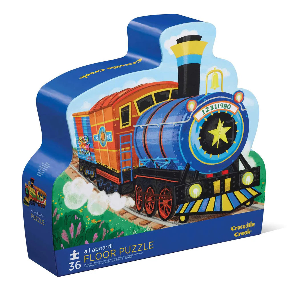 Crocodile Creek - Puzzle Floor 36pc All Aboard