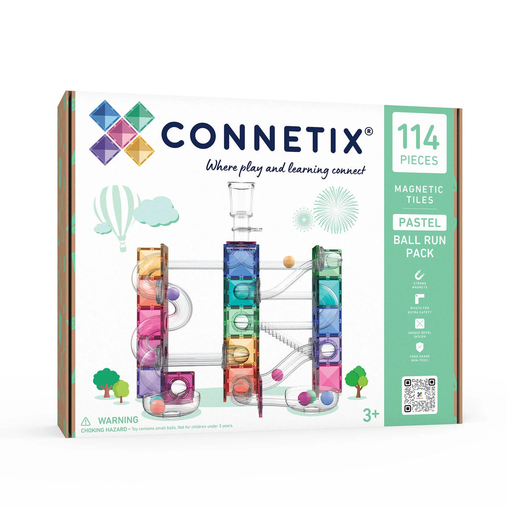 Connetix - Pastel Ball Run 114PC