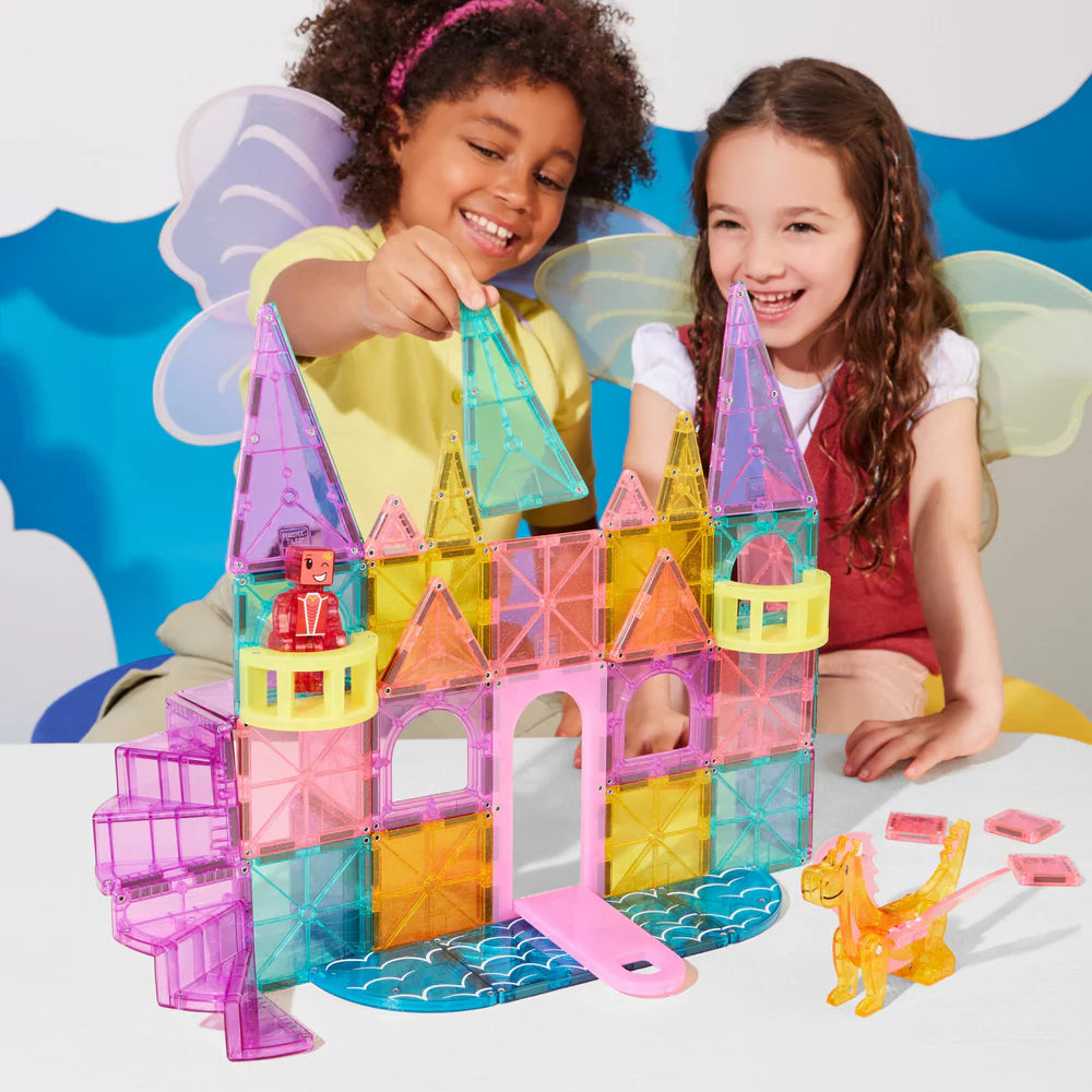 Magna Tiles - Castle Deluxe + MicroMAGS 48 piece