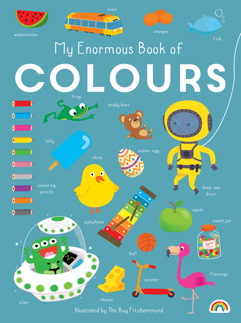 Enormous Book Of Colours Book