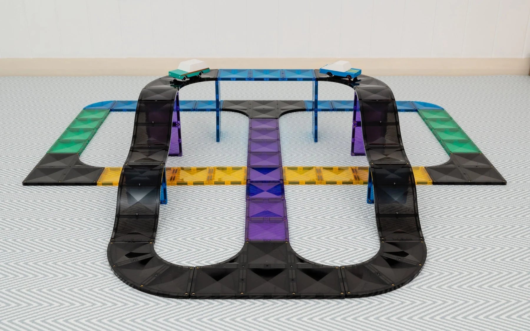 Connetix - Ramps & Intersections Pack 16pc