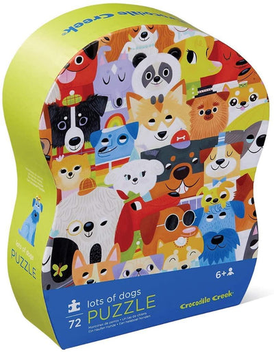 Crocodile Creek - Puzzle Junior 72pcs - Lots Of Dogs